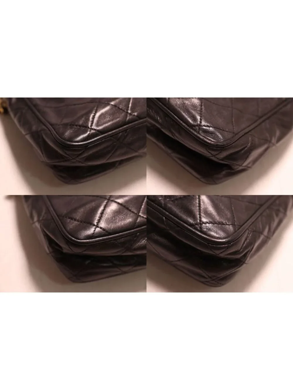 Chanel Quilted Lambskin Chain Shoulder Bag